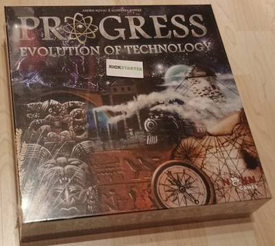 Progress: Evolution of Technology , Neu , OVP in Folie , englisch, Kickstarter