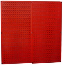 30-P-3232R Red Metal Pegboard Pack