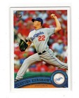 2011 Topps Target Retro Vintage Stock Clayton Kershaw Card #275