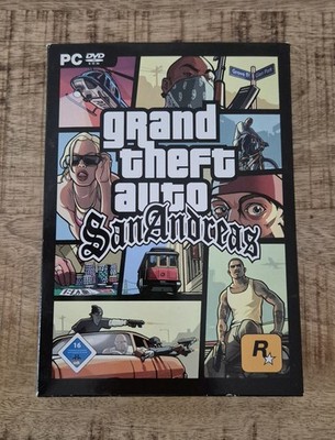 Grand Theft Auto San Andreas GTA San Andreas PC DVD