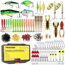 Widely Used Fishing Lures Kit, Fishing Sinkers Weights Worth Every Penny, Sel...