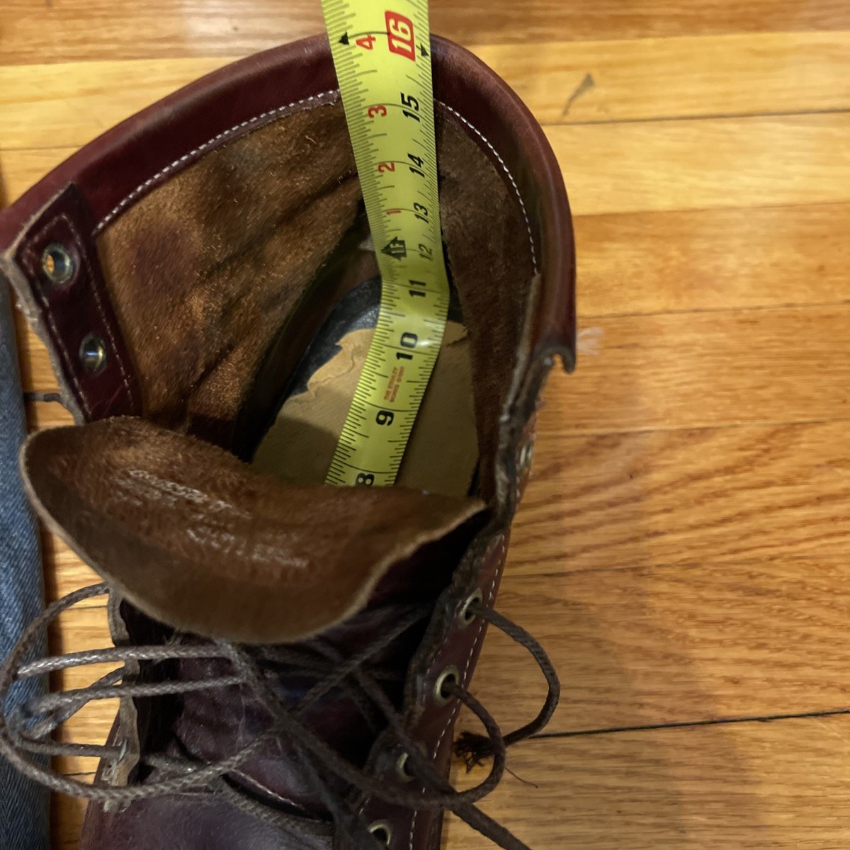 LL Bean x Chippewa Katahdin Work Lace Up Service Boots 11 Oxblood Vintage Vibram LL Bean Katahdin Engineer Boots (Chippewa) Price Drop to  main image 3
