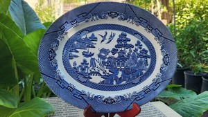 Blue Willow Platter Large | eBay