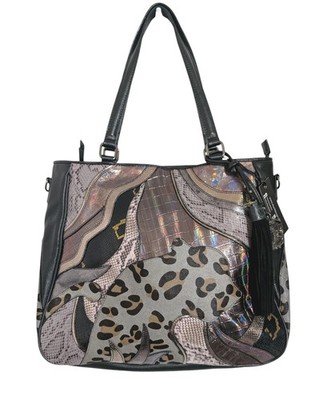 Sharif Legacy Couture Bobbi's Artistic 3D Leather Tote