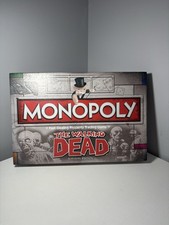 Monopoly The Walking Dead Survival Edition Hasbro Board Game Complete
