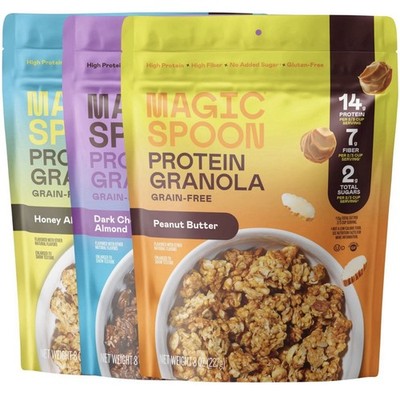 Magic spoon Protein Granola Cereal Gluten Free Pack Of 3
