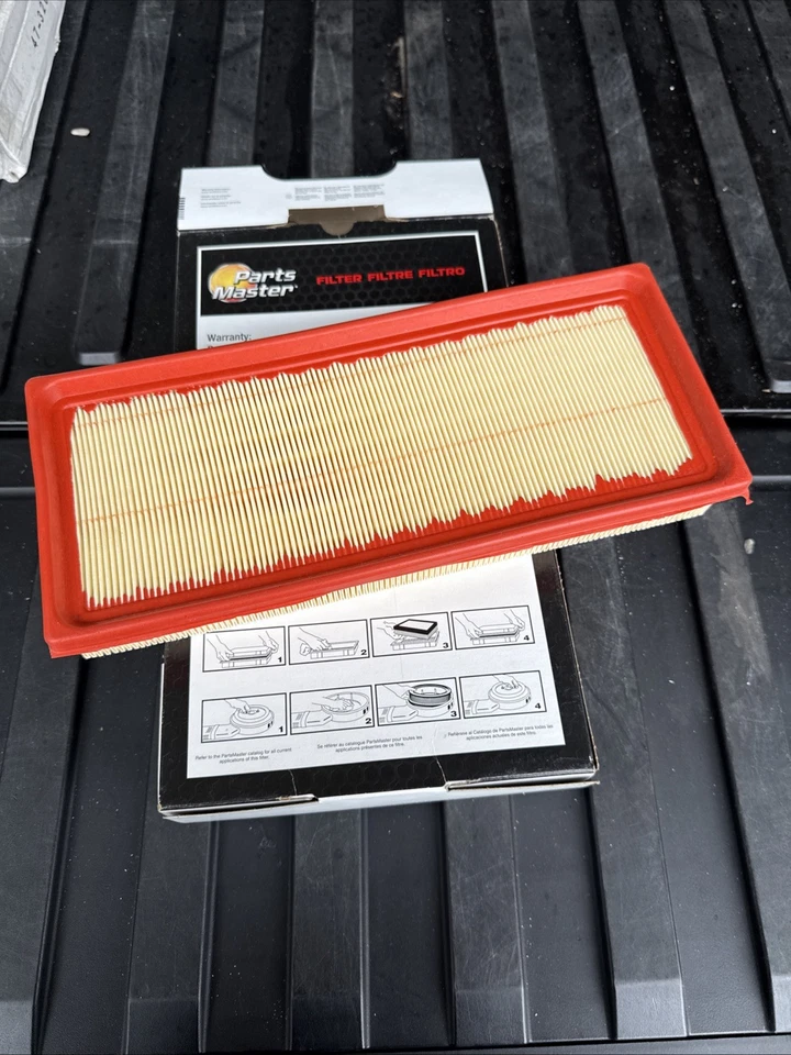 Filtro de aire Parts Master 69057 / WIX 49057 16546-JA00A 16546-JA00B BOSCH 5024WS Foto 4 de 4