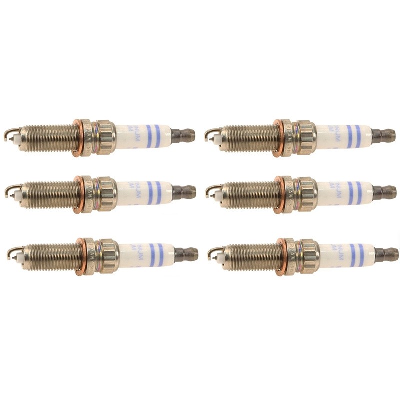 For Mercedes-Benz W204 C216 W163 BOSCH Iridium Spark Plug ZR6SII3320 6PCS SET