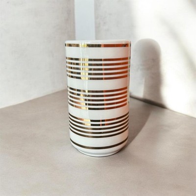 Green Gate Vase stripe gold aus Sammlung