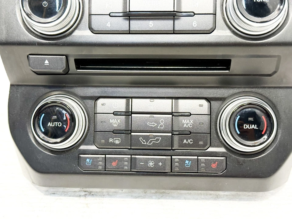 Ford F150 2018 radio climatización panel de pantalla de tablero JL3T-18E245-ADE OEM Foto 4 de 4
