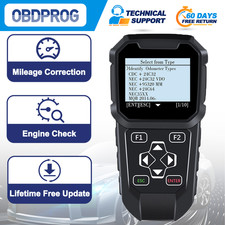 Mt401 Odometer Correction Mileage Adjustment Obd2 Scanner Car Diagnostic Tool
