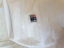 White Chef Whites Top 52" White Jacket Excellent Quality Tibard Studs fastening