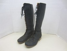 JOHN FLUEVOG Lace Up Boots Black Women's Sz 5 1/2