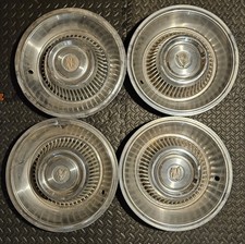 Cadillac Vintage 63 - 64 Set Of 4 Hubcaps Original