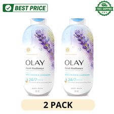 2 Pack Olay Fresh Radiance Body Wash with Vitamin B3, Birch Water, 22 fl oz