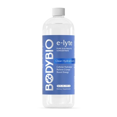 BodyBio e-Lyte - Liquid Electrolyte Concentrate for 16 Fl Oz (Pack of 1)