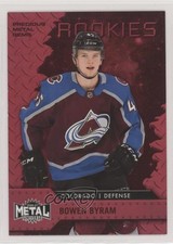 2020-21 Skybox Metal Universe Rookies PMG Red 35/90 Bowen Byram #120 3vx