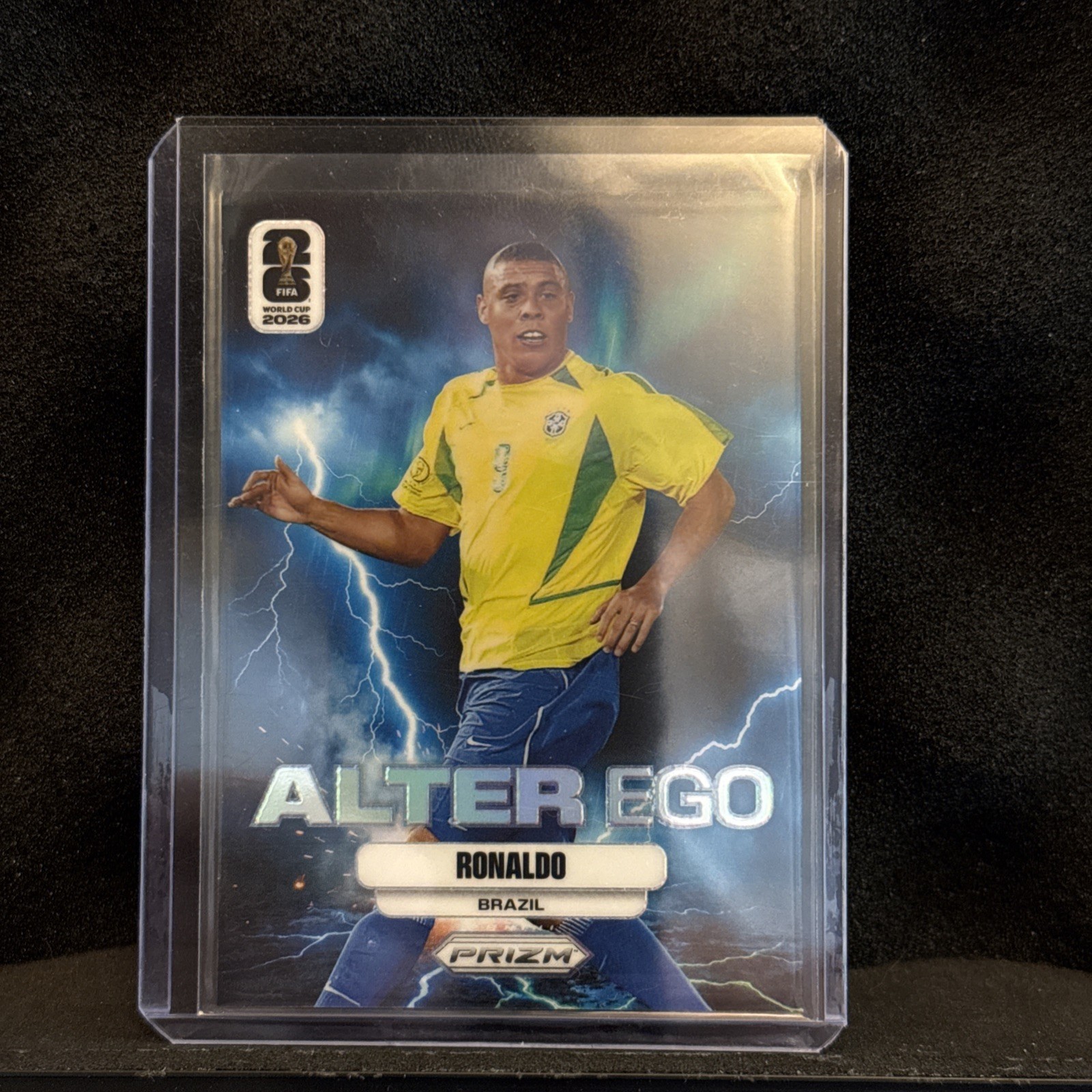 Ronaldo 2026 Panini Prizm FIFA World Cup Alter Ego #11 Case Hit SSP - Brazil view 1