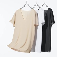 UNIQLO AIRism Deodorant Mesh V-Neck T-Shirt Men  s 5-piece set