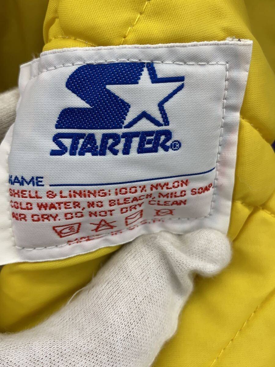 STARTER Stadium Jacket M Nylon Purple - image 4