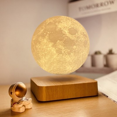 Levitating Moon Lamp 3D Magnetic Floating Night Light Home Decor Unique Gift