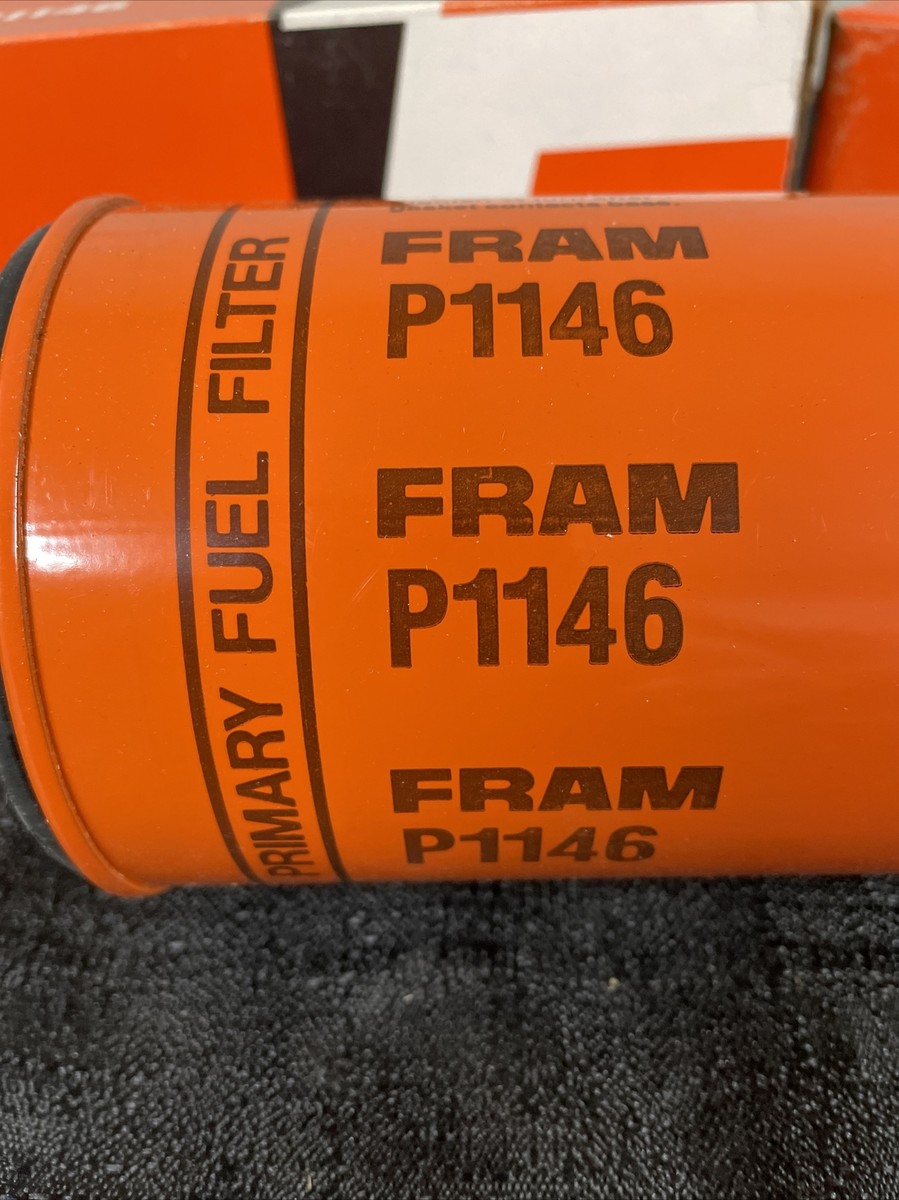 Lot Of 2 Fram P1146 Spin On Primary fuel filter￼ | eBay