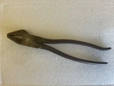 Vintage Red Devil No. 210 8-1/2” Glass Breaking Pliers Nippers Stained Glass