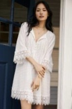 Summer Sale!!!Anthropology Summer Lightweight Cotton Peach Dress