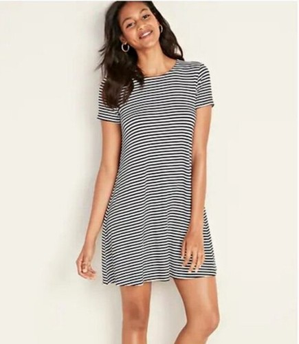 black t shirt dress old navy