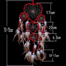 Large Handmade Dream Catcher Traditional Dreamcatcher Feather Wall Hanging Decor