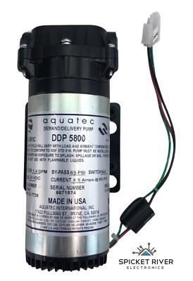 #ad #ad Aquatec 5800 DDP Demand Delivery Pump Built In Pressure Switch $20.00