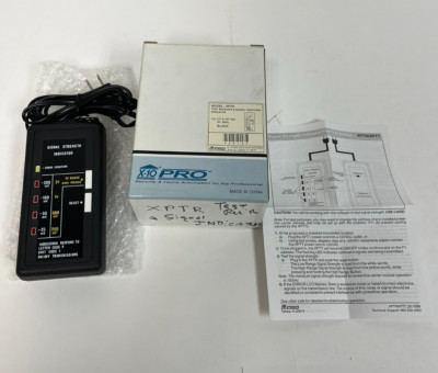 New  X10 X-10 Pro  XPTR Test Receiver & Signal Strength Indicator BOX#45