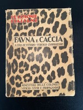 COLONIE AFRICA CACCIA GROSSA ZAMMARANO 1930