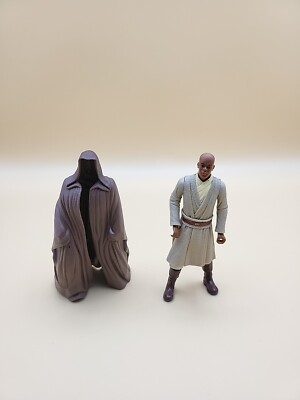 Star Wars Mace Windu Action Figure 1998 Hasbro 4'' Episode I 