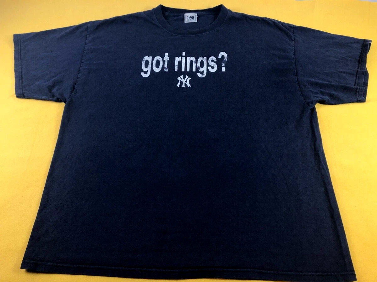 Vintage New York Yankees 2006 World Series GOT RINGS Faded T Shirt Mens XXL