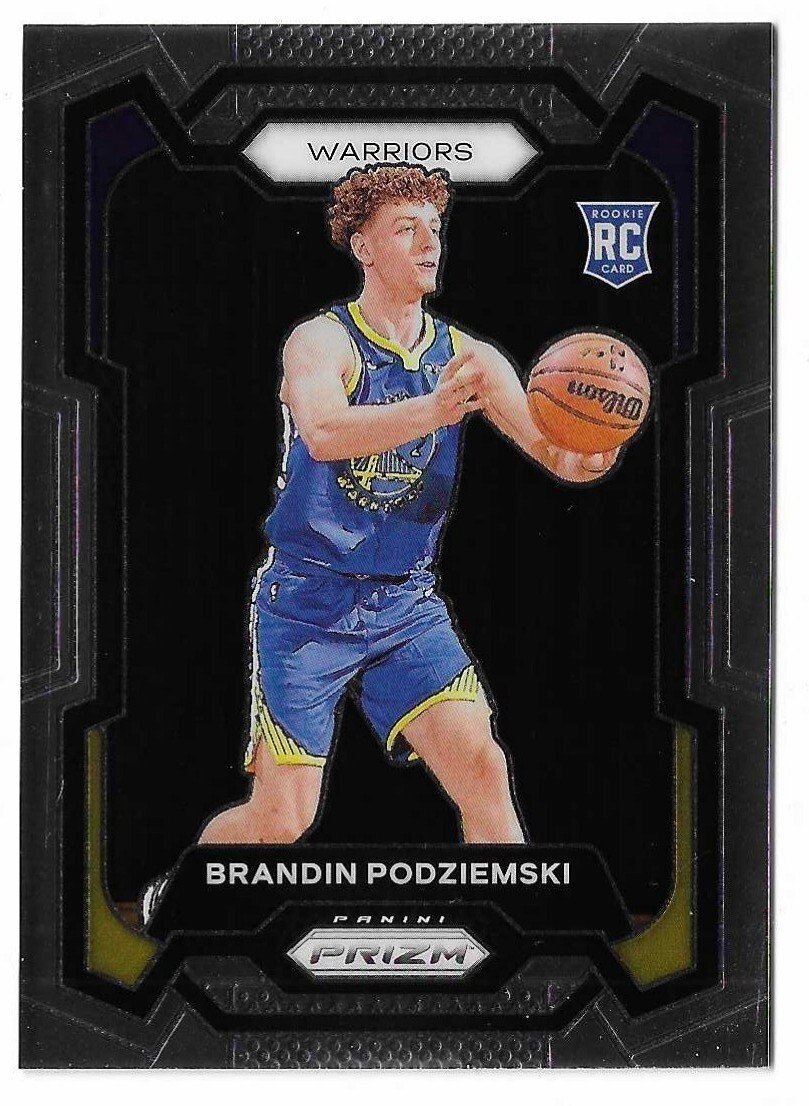 2023-24 Panini Prizm Brandin Podziemski Rookie #147 Golden State Warriors RC