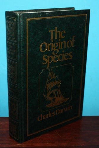 Der Ursprung der Arten von Charles Darwin Avenel 1979 Edition ledergebunden HC