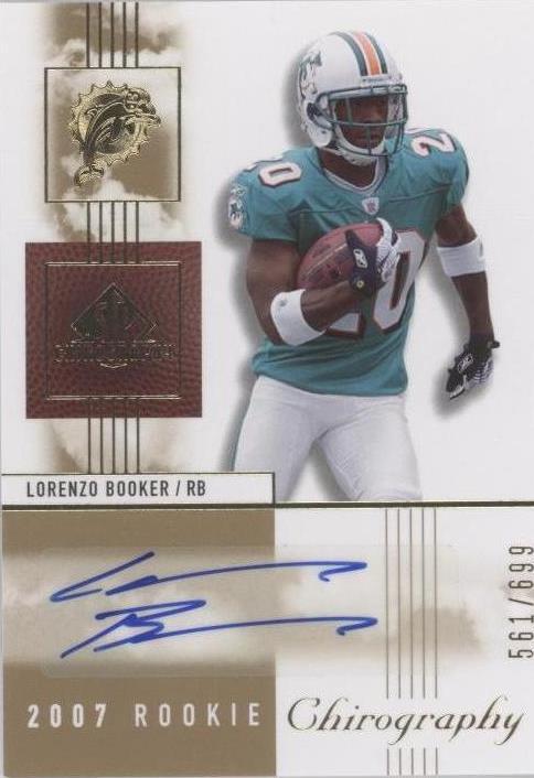 2007 SP Chirography Lorenzo Booker #129 - 1 of 2