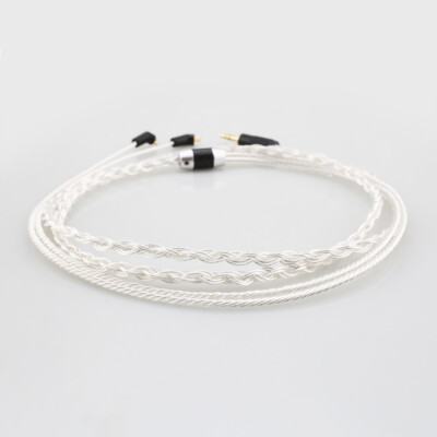 USD$36.00 - 2.5mm TRRS 6n OCC Silver Plated Earphone Cable For Etymotic