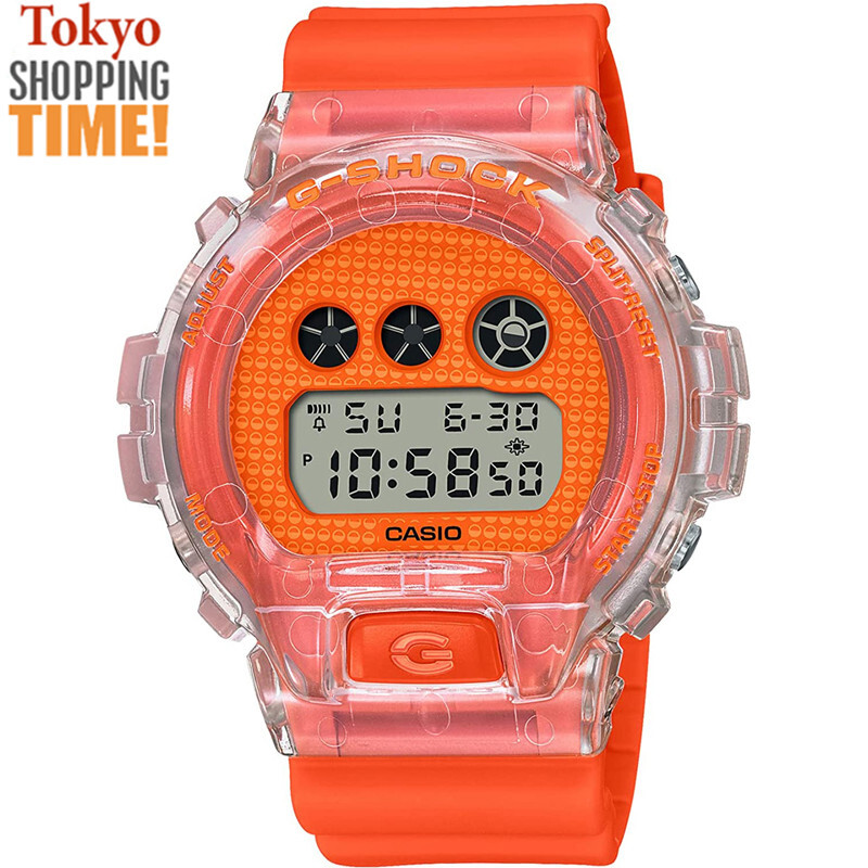 CASIO G-SHOCK DW-6900GL-4JR Lucky Drop Orange Digital Men Watch - Main Image