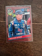 2019 Donruss Optic Racing William Byron Red Prizm