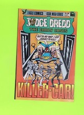 Judge Dredd The Early Cases #6 1986 Eagle Comics High Grade Comic Book V77-167