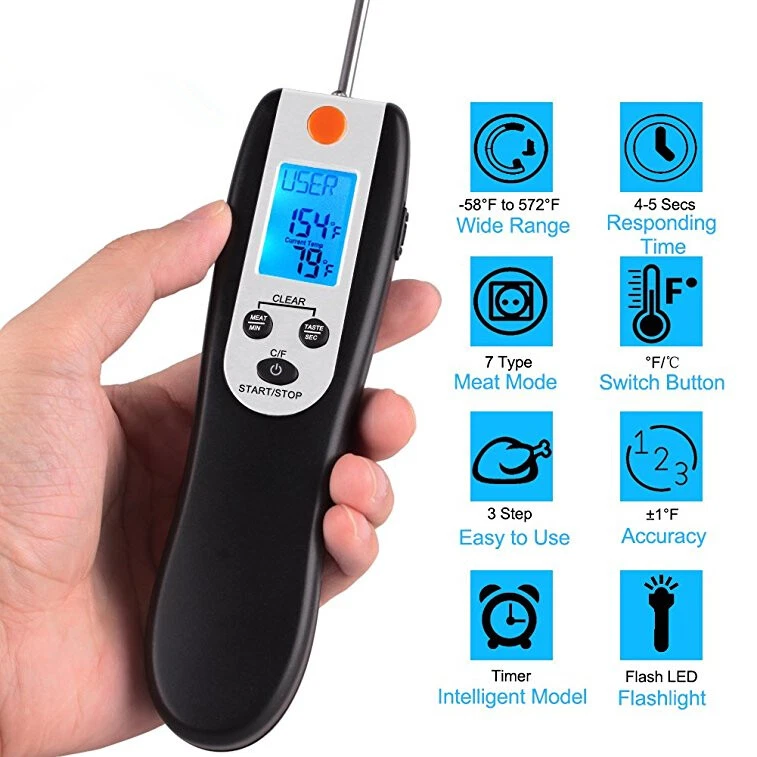 Meat Thermometer BBQ Grill