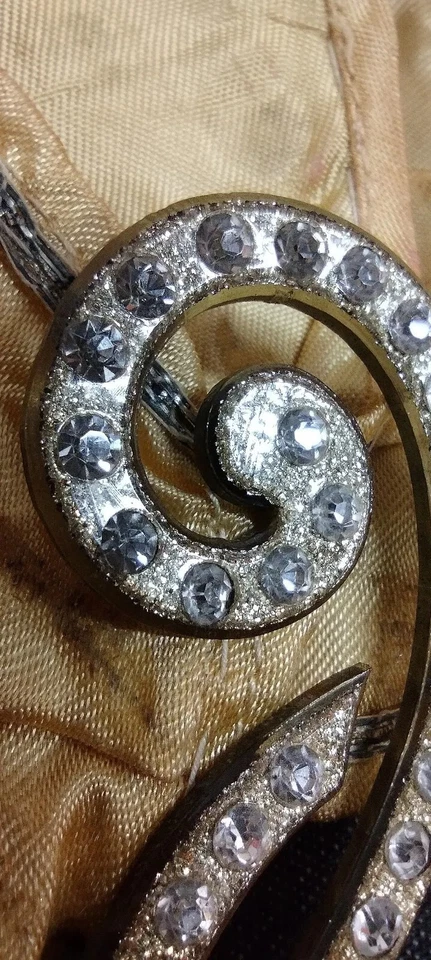 CASI ANTIGUO BROCHE AÑOS 30 3 piezas Disfraz Niñas CINTURA 20 HALLOWEEN HISTÓRICO Foto 2 de 4