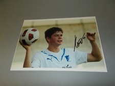 Dominik Kaiser	 RB Leipzig signiert signed Autogramm 20x28 Foto in person