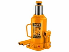 Cric Martinetto 20T Sollevatore Idraulico a Bottiglia INGCO da 242x452 mm 11 Kg