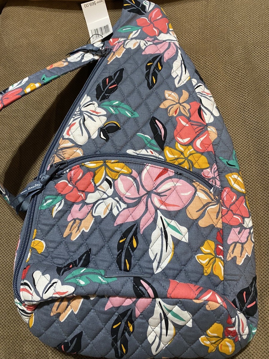 Vera Bradley Coastal Paradise Small Essential Sling Backpack  display picture 2