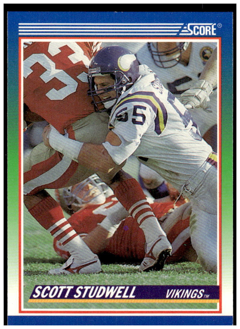 1990 Score #377 Scott Studwell NM