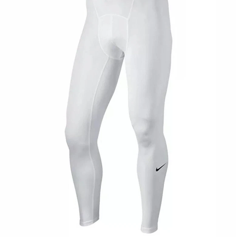 NEW Nike Thermal Dri-Fit Compression Tights Pants - 748868-100 - White -  Medium