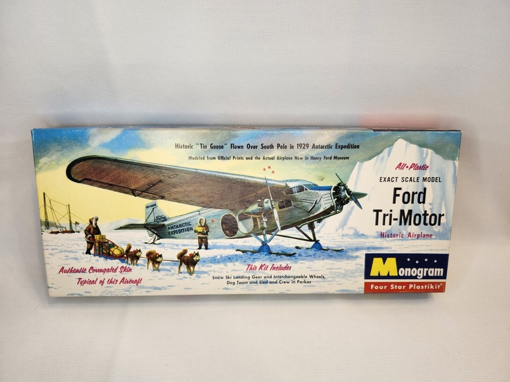 Vintage - Monogram 1956 - Ford Tri-Motor Historic 